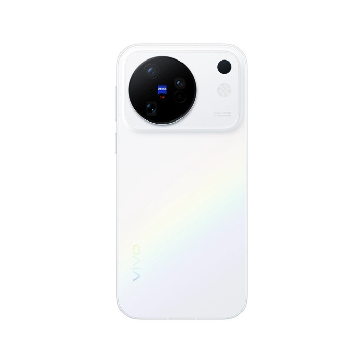 Vivo X500 white, back view
