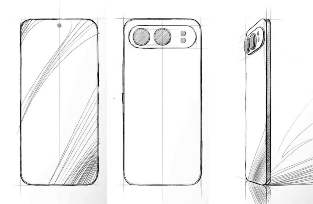 Honor 500, design render